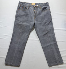 Vintage Y2K Rocawear Jeans Mens 38x29 Gray Denim Baggy Wide Skater Grunge