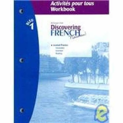 Discovering French Bleu 1: - Paperback, by Valette Jean-Paul - Very Good