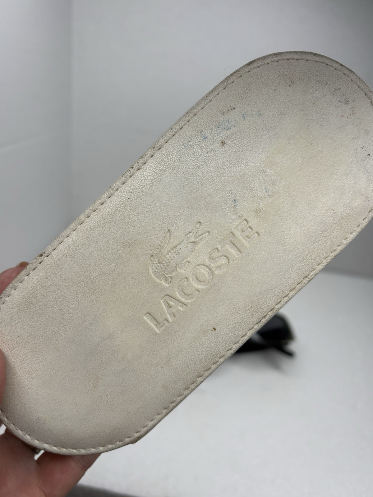 Vtg.Lacoste Black /Green Rare Women's 58/15 Sunglasses LA12630 135mm With Case thumbnail 11