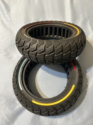 Pair of Felixstory Cityneye 10 x 2.75 X 6.5 Solid 2 Tires Segway Ninebot Scooter