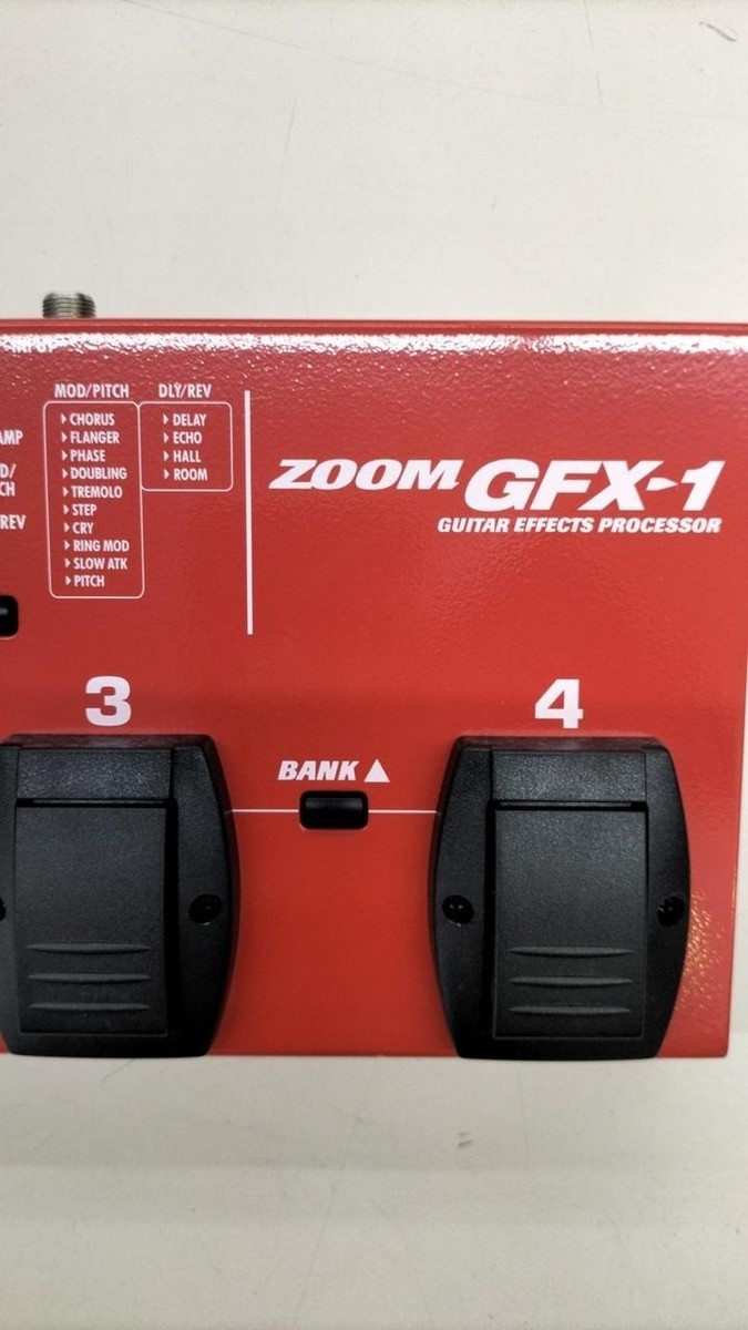 ZOOM GFX-1 ギターマルチエフェクター GFX-1 Guitar Effects Processor | Zoom