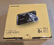 Fujifilm FinePix JZ100 14MP Compact Digital Camera Black New Open Box