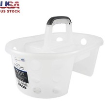 Portable Shower Caddy Organizer W/ Comfortable Handle Ideal Bathroom Dorm Crafts