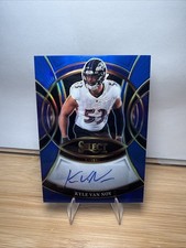 2025 Panini Select - Signatures Kyle Van Noy #SP-KVY Blue Prizm /149 (AU)