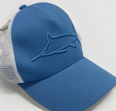 Costa Del Mar Hat Blue White Adjustable Fishing Cap NEW