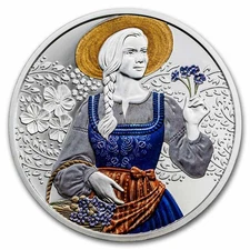 2025 Austria Proof Silver Traditional and Trendy: Linen (Box/COA)