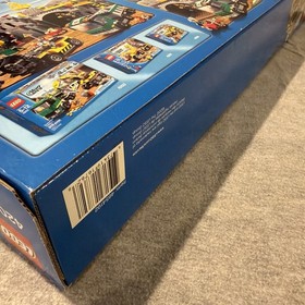 LEGO City The Mine 4204 Gold Miners Crane Dump-Truck Train Drill NEW & SEALED