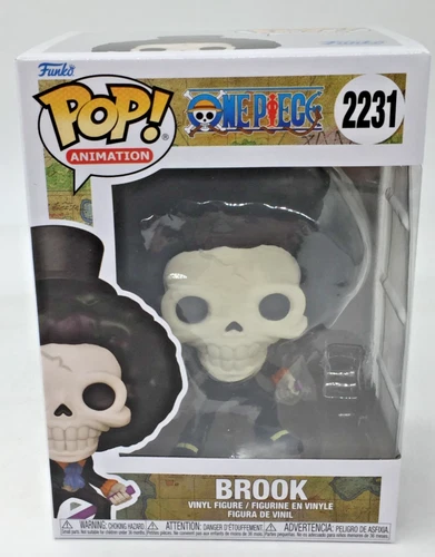 Funko Pop! One Piece Brook #2231 Refresh With Pop Protector