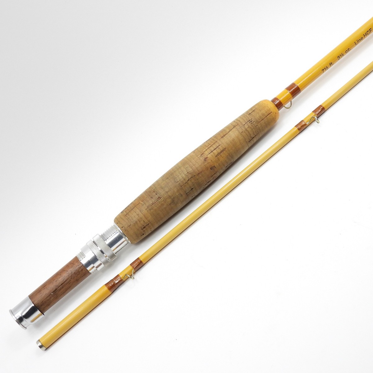 Orvis Fullflex Fiberglass Fly Fishing Rod. 7' 6”. 7wt. W/ Tube