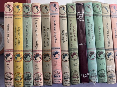 #ad #ad Landmark History Word Map Medallion 50s 60s PICK YOUR OWN TITLE $12.00