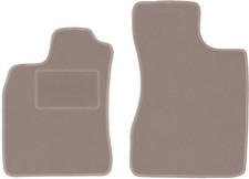 Fußmatten Automatten Vorne Velours Beige für Renault Twingo I 1993-2006