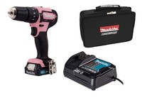 Makita HP333DSAP1 Akku-Schlagbohrschrauber Pink 12V Max. Mit 1 Akku 2,0 Ah