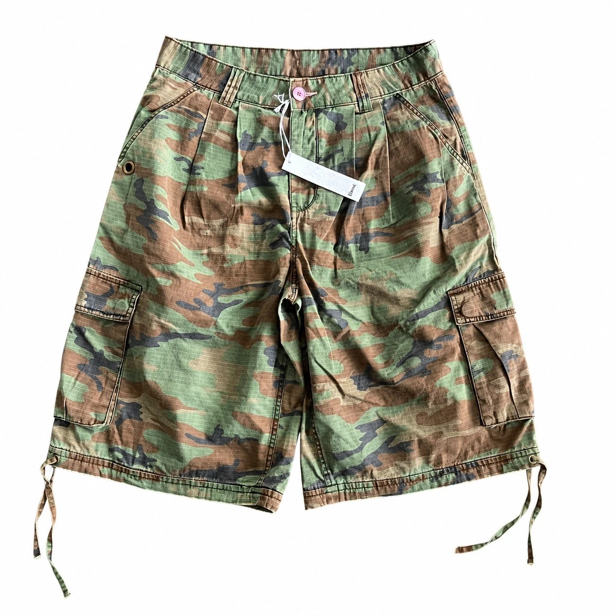 Pleated Army Shorts for Men for sale | eBay