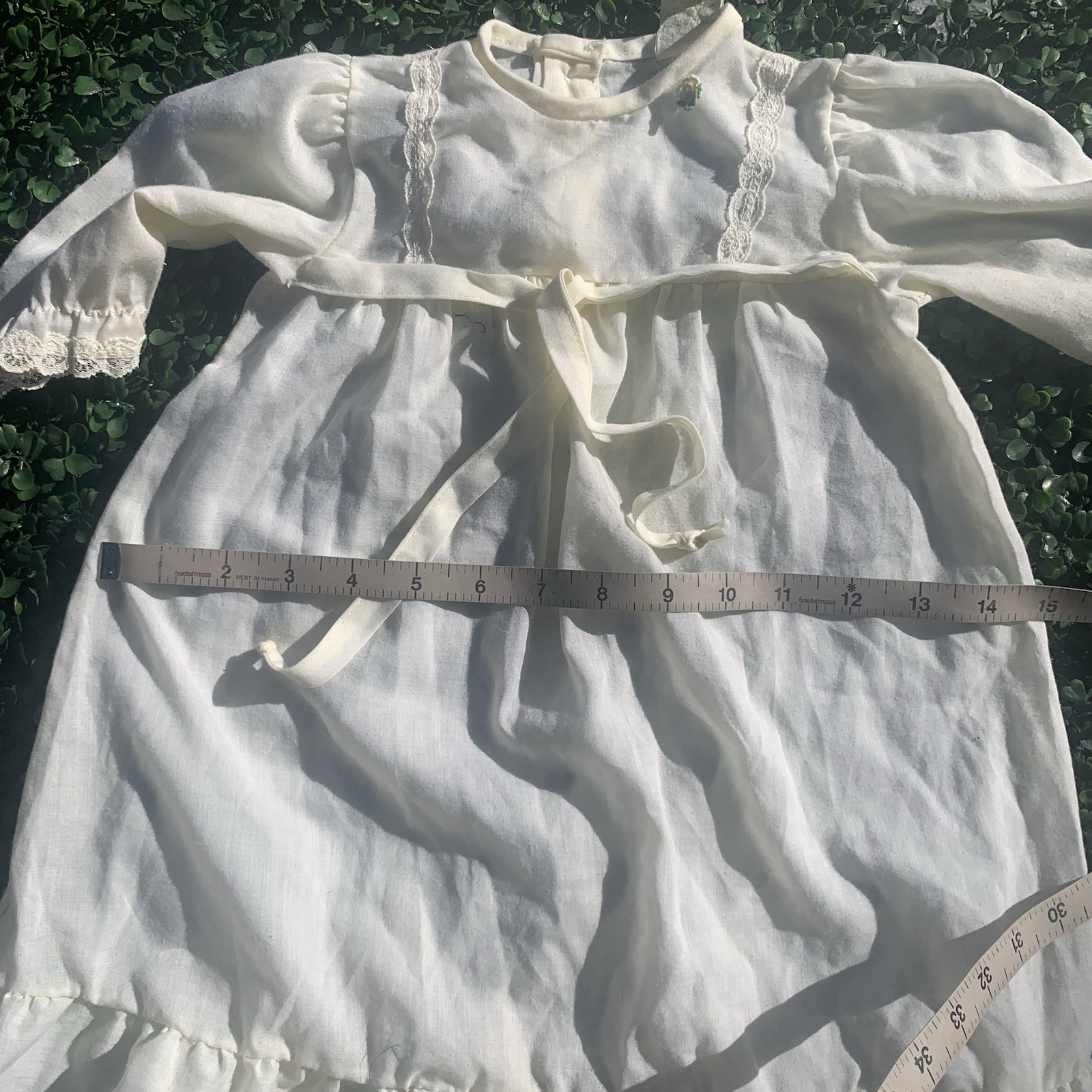 Adorable light yellow soft polyester translucent … - image 7