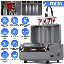 GDI Ultrasonic Fuel Injector Cleaner Tester 4-Cylinder Injector Cleaning Machine