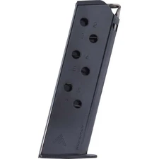 Mec-Gar 7-Round Magazine for Walther PPK/S Finger Rest .380 ACP MGWPPKSFRB Blued