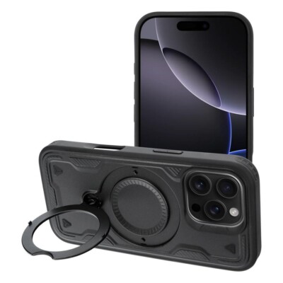 Für GOOGLE Pixel 9 Pro - MAG Ring SchutzHülle Case Magnetisch Tasche Etui Armor