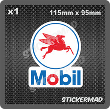 x1 Mobil Pegasus Motor Oil Garage Stickers Vintage USA RETRO Fuel Motorsport