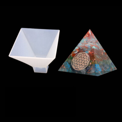 Silikonform Dreieckige Pyramide DIY Herstellung Formen Harz Desktop Dekoration