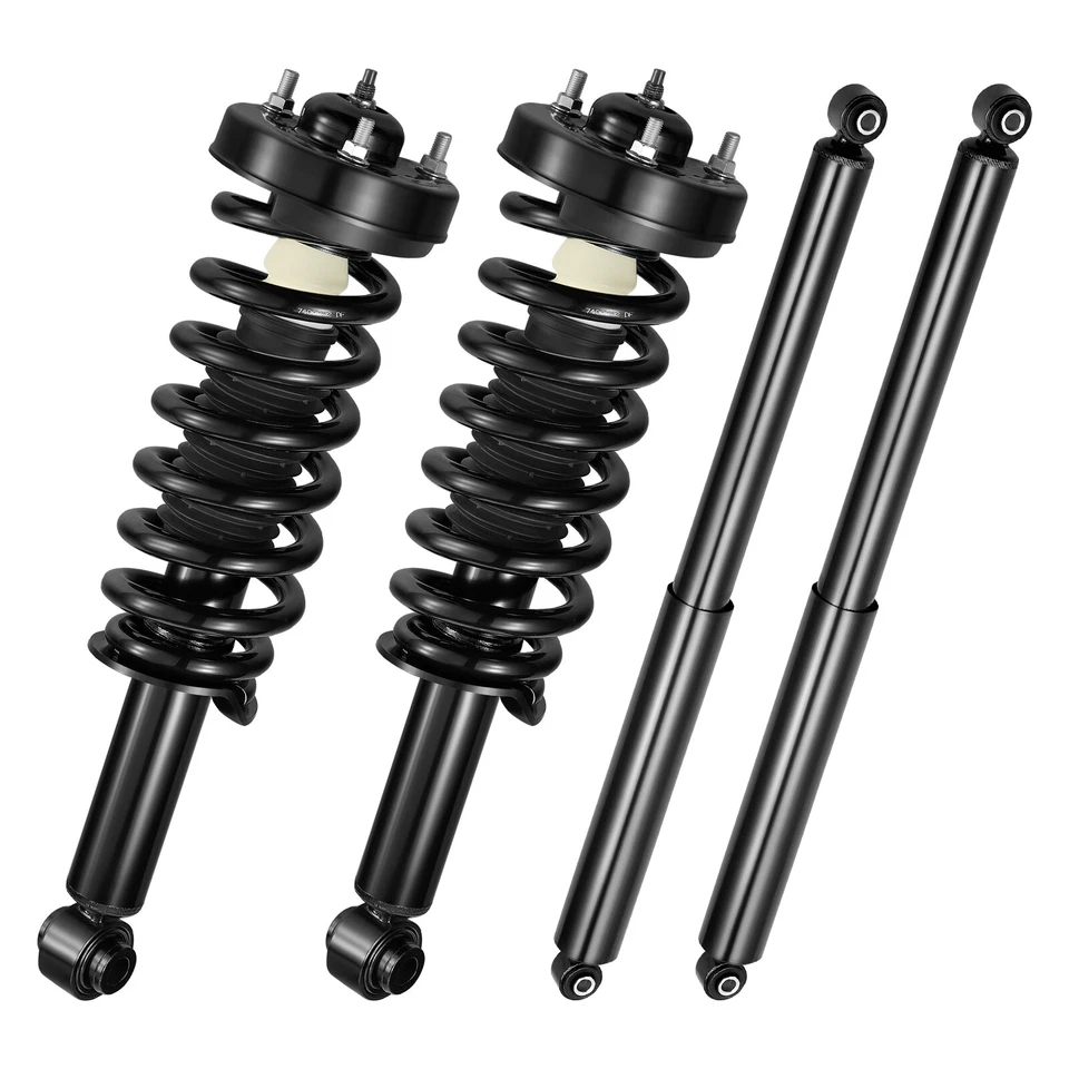 4WD Front Strut w/Springs Rear Shock Absorber for 2009 2010 2011-2013 Ford F-150 - Image 3 of 4