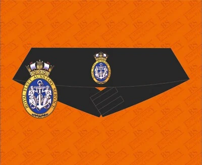 BS EMBROIDERY ROYAL FLEET AUXILIARY SERVICE EMBROIDERED CUMMERBUNDS