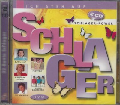 Ich steh auf Schlager - Schlager-Power 2 - 2 CD, Bata Illic, Kristina Böhm u.v.a