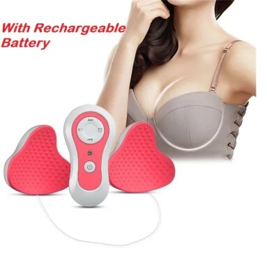 Elektrischer Brustverstärker Brustwarzen Massagegerät Vergrößerer Booster Vibration BH-Pad A-D