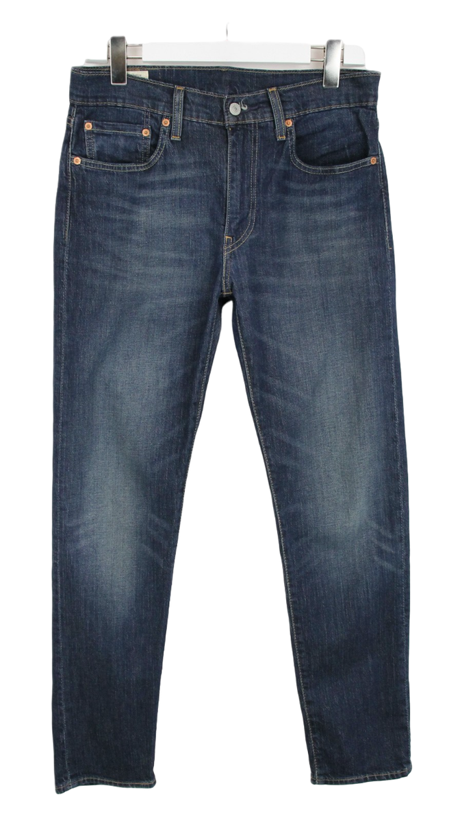 LEVI's 502 Premium Big E Jeans Men's W31/L32 Tapered Fit Zip LEVI's 502 Premium Big E Jeans Men's W31/L32 Tapered Fit Zip