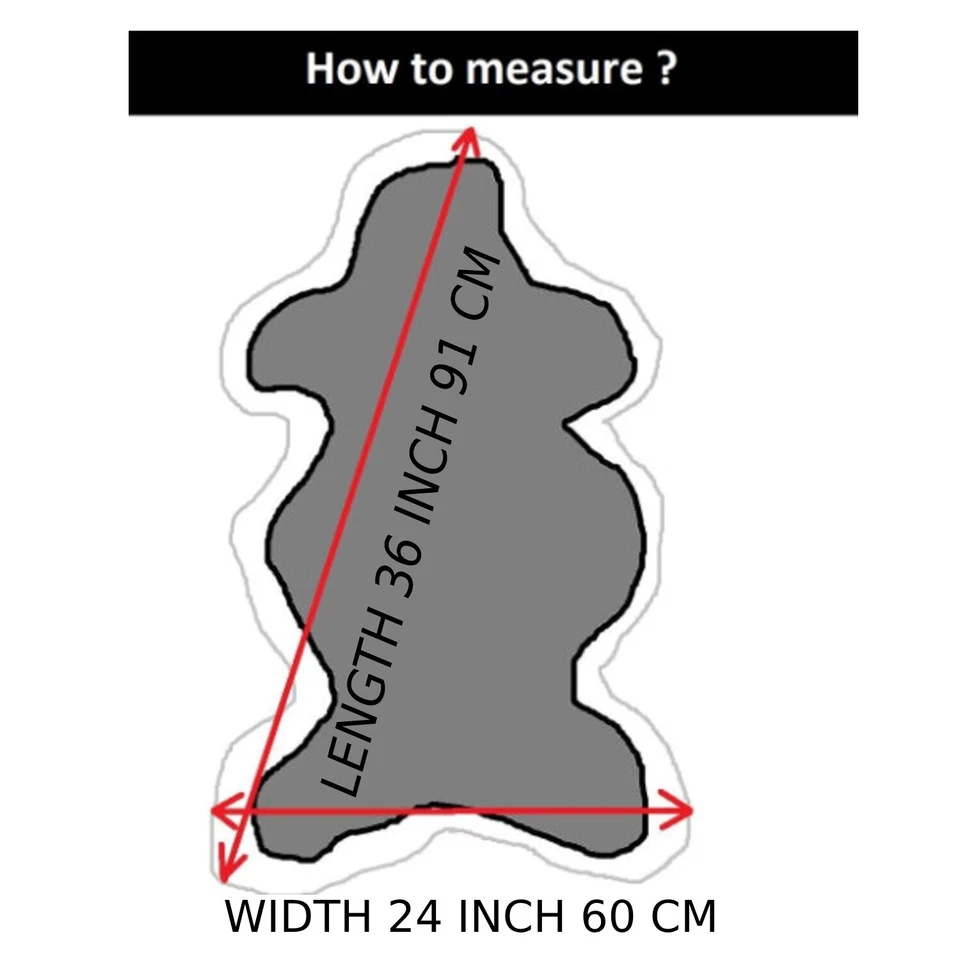 Alfombra de piel de oveja genuina - Rosa rubor tiro 50"x28 | Decoración de piel de cuero natural Foto 2 de 4