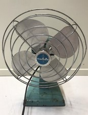 Eskimo vintage table top fan Model 081005 Works USA Made 8”