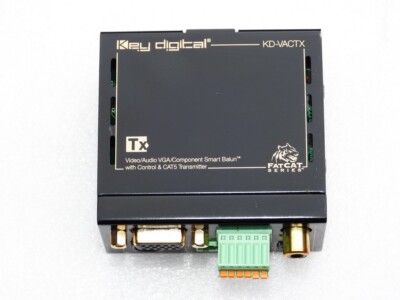 Fatcat Key Digital Kd-Vactx Vdeo Audio VGA Komponenten Smart Balun CAT5 Sender