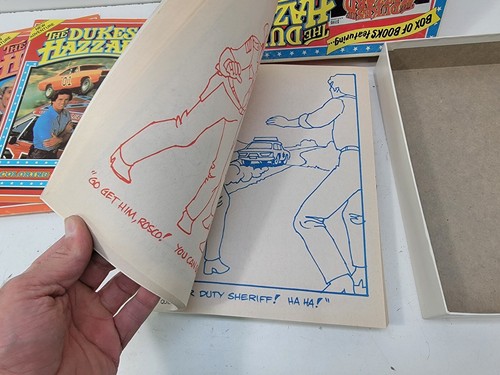 VINTAGE SELTEN DIE HERZÖGE VON HAZZARD MAL- & AKTIVITÄTSBÜCHER SET 1982 - Bild 10 von 16