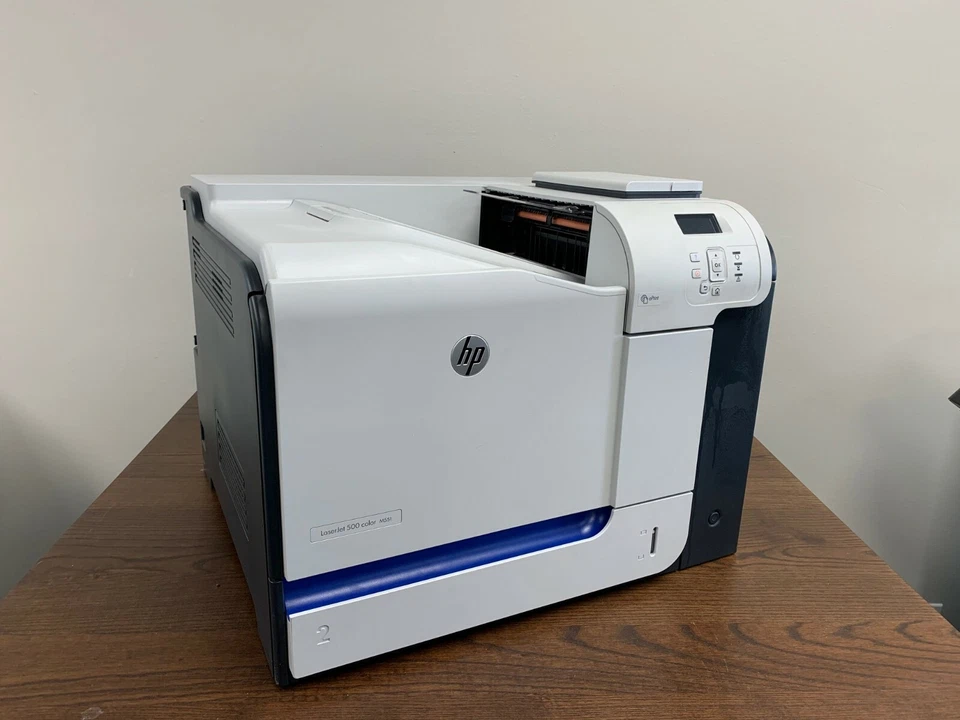 HP Color LaserJet M551N Printer CF081A | Low Page Count | Off-Lease - Image 2 of 4