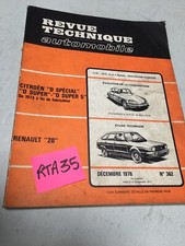 Revue technique Renault R20