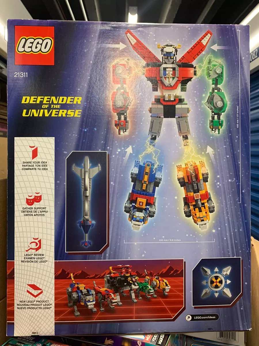 Lego 21311 Ideas Voltron Defender of the Universe New Sealed