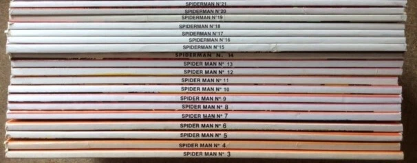 BD SPIDERMAN Marvel Comics Coll. VI DU 3 AU 21 Editions SEMIC/LUG ETAT NEUF - Photo 2/4