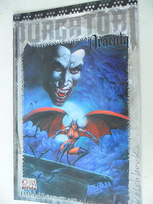 1 x Comic - Purgatori - Dracula Gambit - Sketchbook - Chaos ! Comics -Z.1
