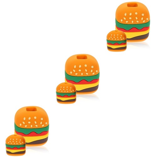3 Sets Charging Head Protective Cover Case for Supplies Power Adapter - 第 1/12 張圖片