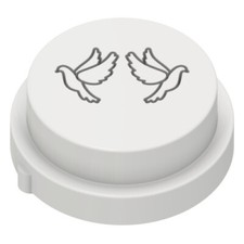 POM Screen - Dove Wedding Birds Peace Bird - for PHILIPS AVANCE