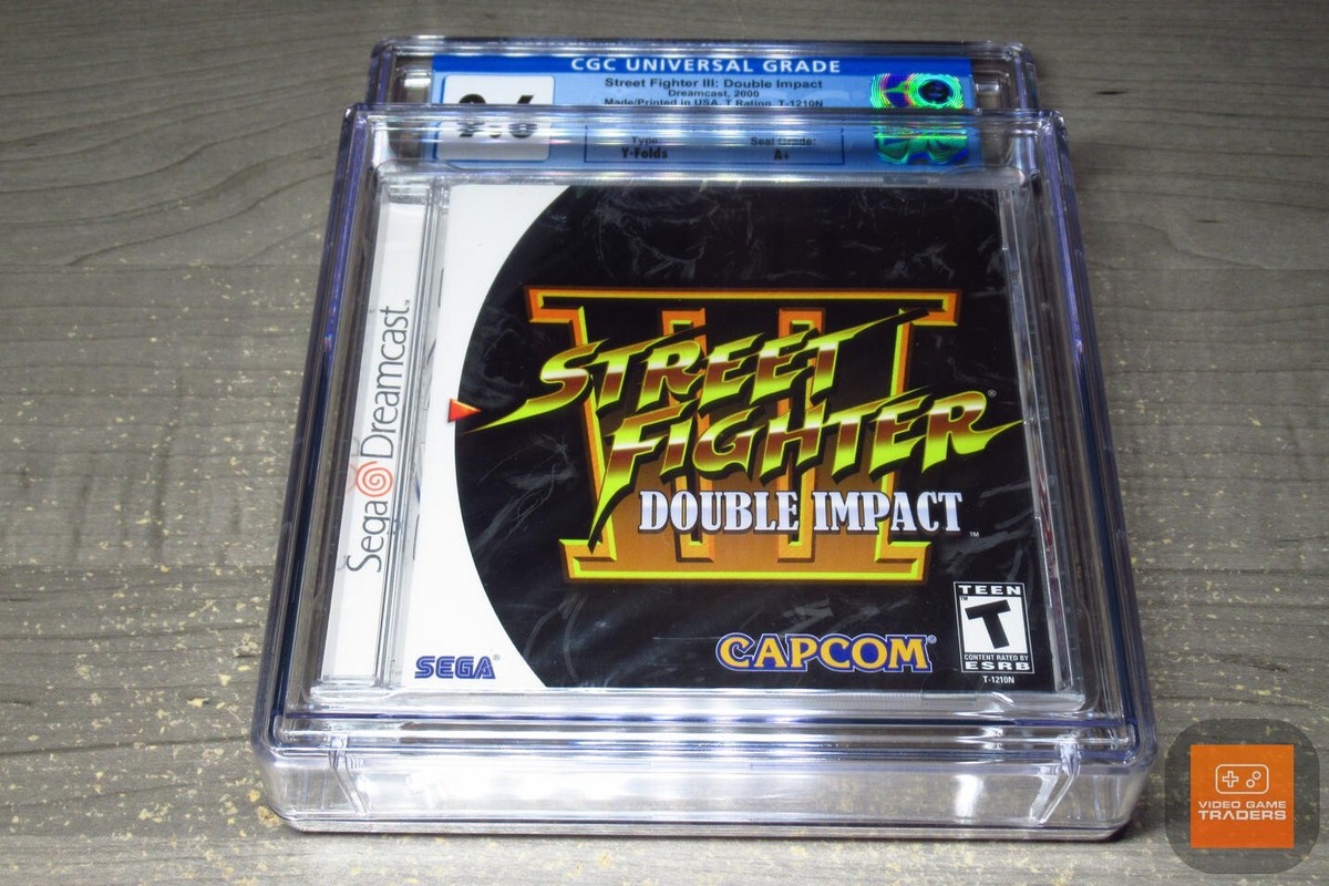 Street Fighter III: Double Impact (Sega Dreamcast, 2000) for sale