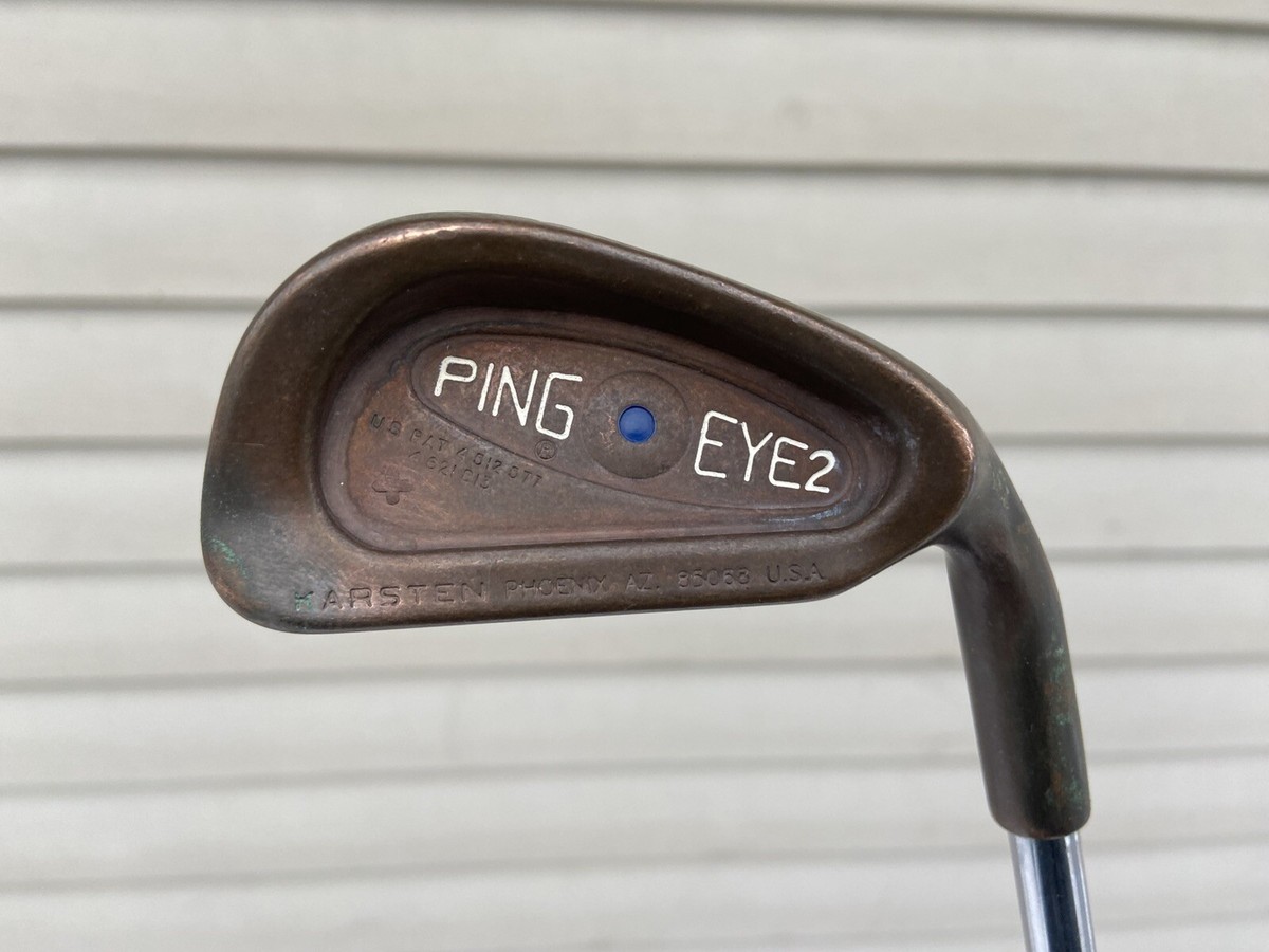 Fer 6 Ping Eye 2+ Point Bleu Béryllium – Droitier, Shaft Acier JZ, Bonne Condition