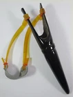 Handmade Buffalo Horn Slingshot Catapult with Rubber Band