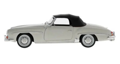ミニカー Mercedes Benz 190 SL 1955 Mercedes 190 Sl Cabriolet Red 1/18 Diecast Model Car By