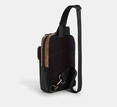 バッグ COACH Track Pack Signature Canvas Coach Track Pack In Signature Canvas | Brixton Baker