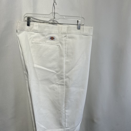 Pantalones de Trabajo Dickies 874 Ajuste Original Blanco 44x32 Ver FOTOS** - Imagen 4 de 18