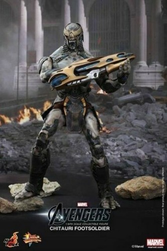 Hot Toys Avengers Chitauri Footsoldier 1 6 Figure Mms226