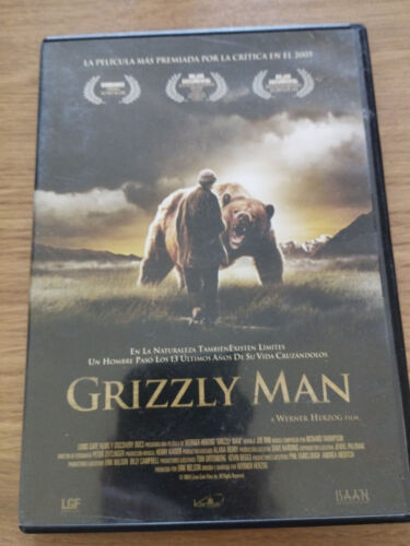 Grizzly Man Werner Herzog - DVD Español Ingles Region 2 Am - Imagen 1 de 4