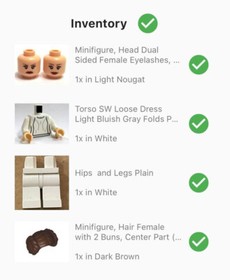 LEGO Star Wars 7965 - Princess Leia White Dress - Minifigure sw0337