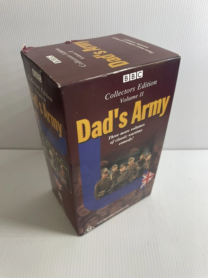 Dad’s Army 3 VHS Box set Collectors Edition Vol 2. BBC ABC 2001 12 Episodes VG+ - Image 3 of 4