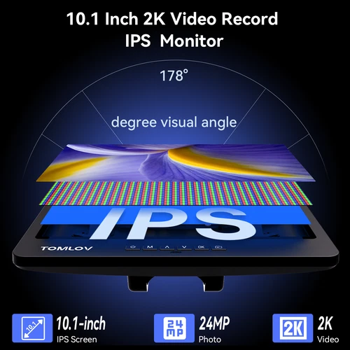 TOMLOV 10" LCD 2000X HDMI Digital Mikroskop Flex Arm Lötmikroskop Erwachsene - Bild 18 von 40